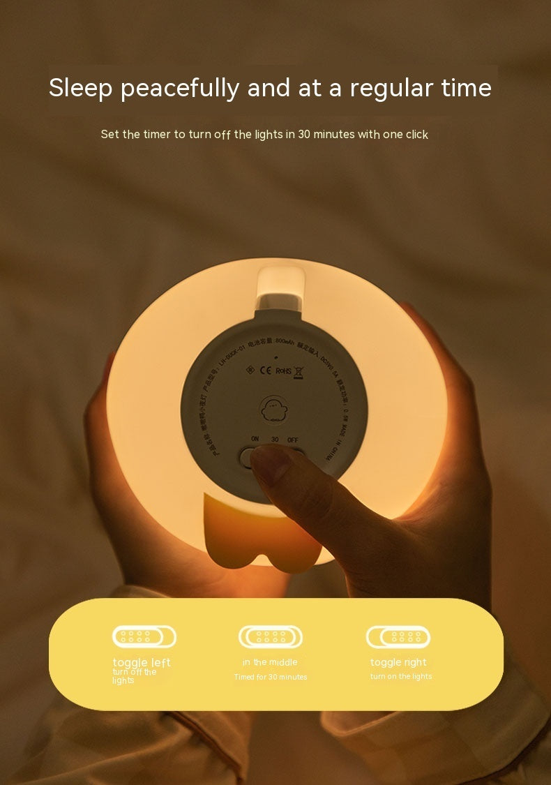 Cute Sleeping Light Touch Sensor Lamp