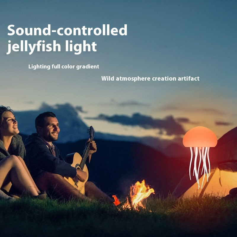 LED swimming jellyfish night light