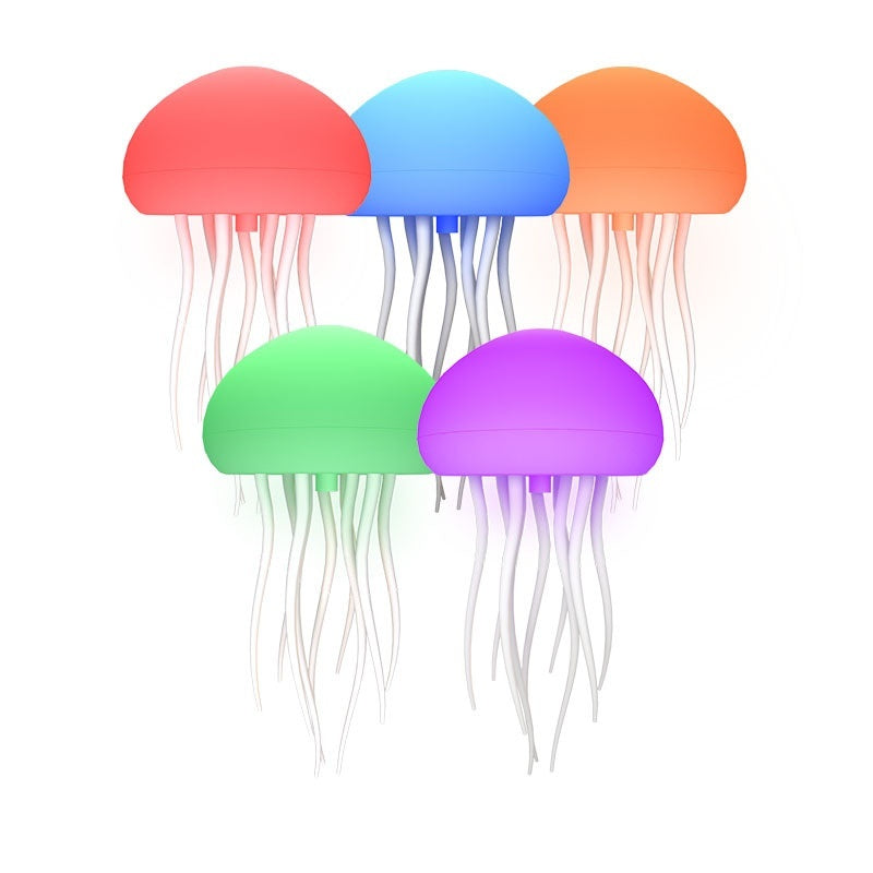 LED swimming jellyfish night light