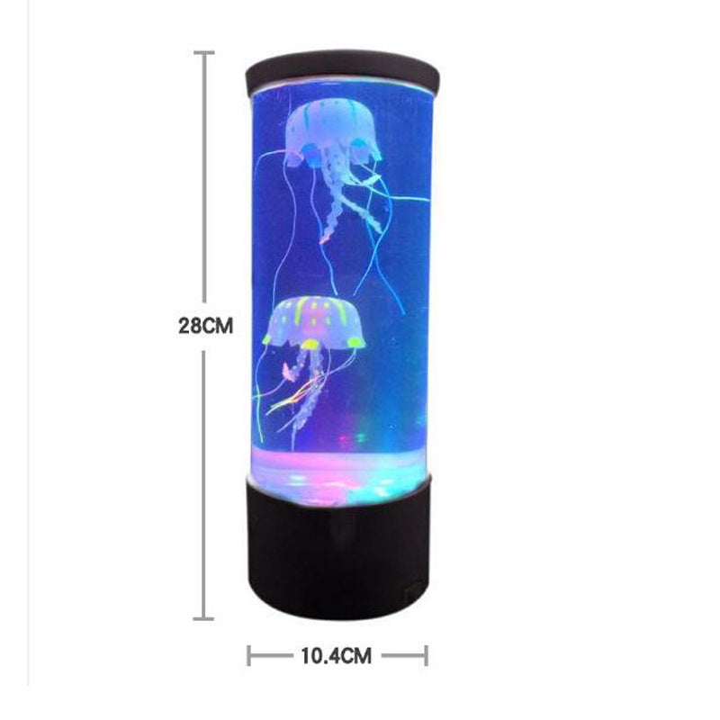 LED Jellyfish Aquarium Lamp Night Light